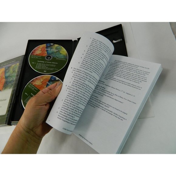 Psychology of Human Behavior Social Sciences The Great Courses 1-3 6 DVD 3 Books - Picture 16 of 16